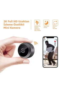 Full HD Uzaktan İzleme Mini Kamera 4K Mini kamera